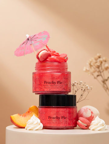 Peachy Pie Whipped Cream Soap