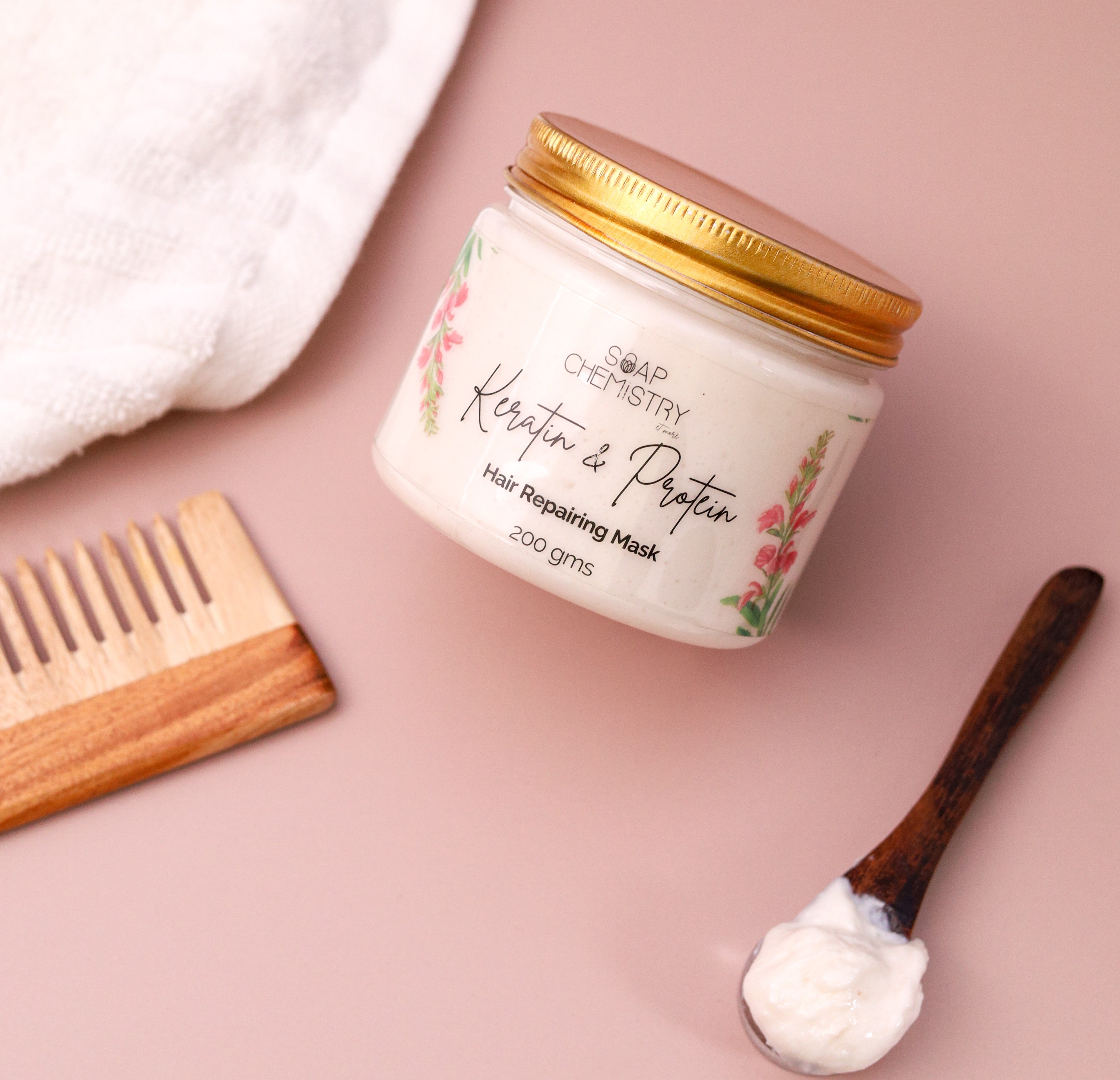 Keratine Hair Mask For Damaged Hair